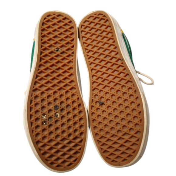 Vans Old Skool Yacht Club Green Blue Suede Sneakers Men 6, Women 7.5 - Picture 6 of 6